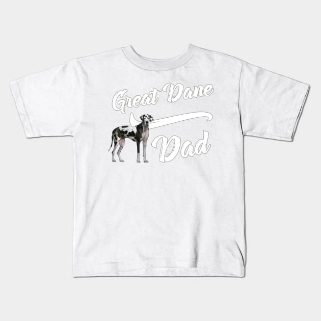 Great Dane Dad! Especially for Great Dane owners! Kids T-Shirt by rs-designs